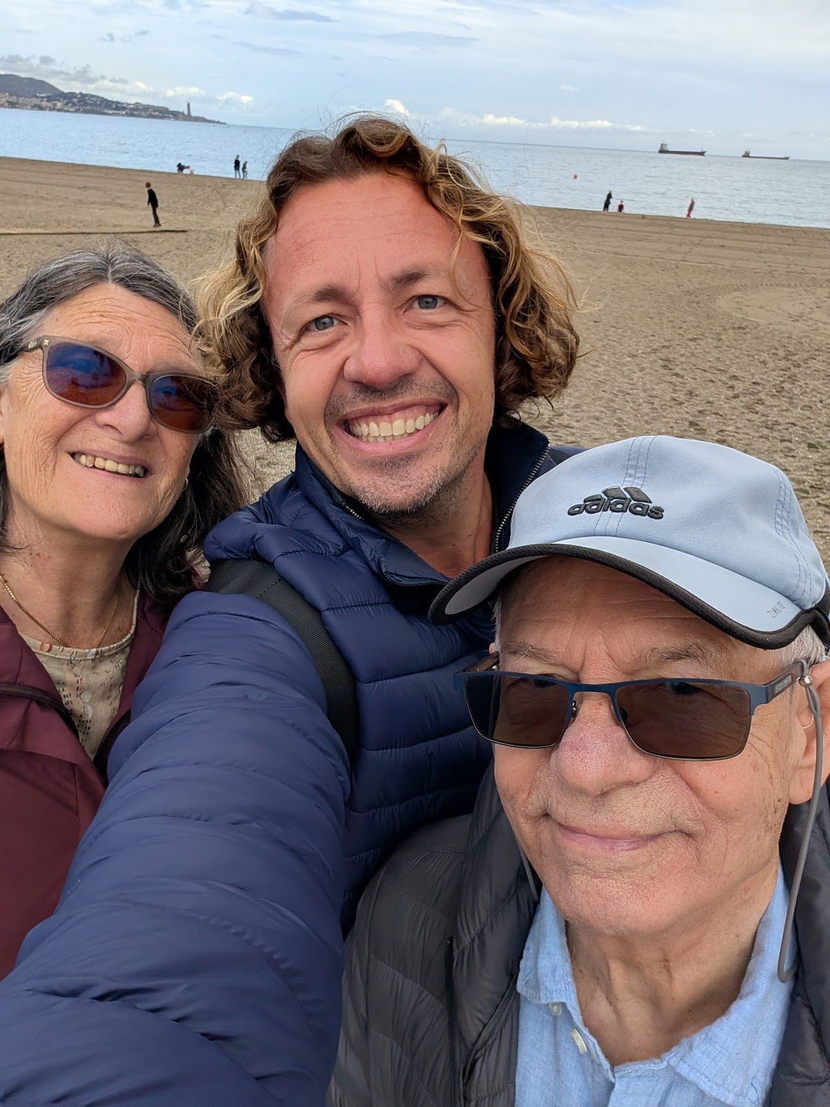 Ken with family in Malaga